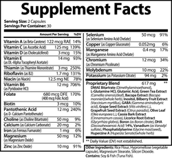 Energy & Focus Formula