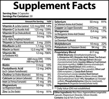 Energy & Focus Formula